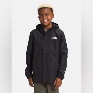 The North Face Resolve Reflective Rain Black Waterproof Jacket
